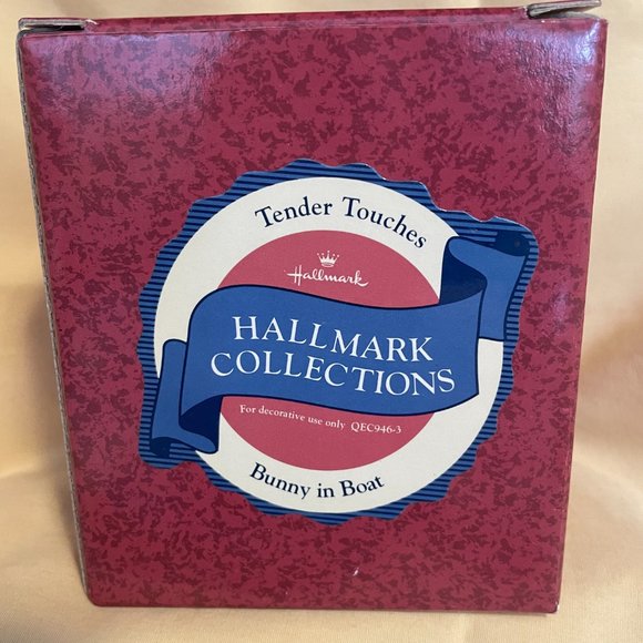 Have a Nice and Breezy Day - Bunny in Boat Tender Touch Hallmark Figurine. - Picture 4 of 5